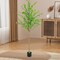 6ft Artificial Enkianthus Tree, Realistic Green Foliage Potted Plant for Indoor Decor